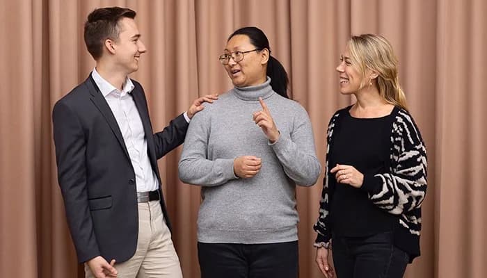 Anni i ett rådgivningsmöte